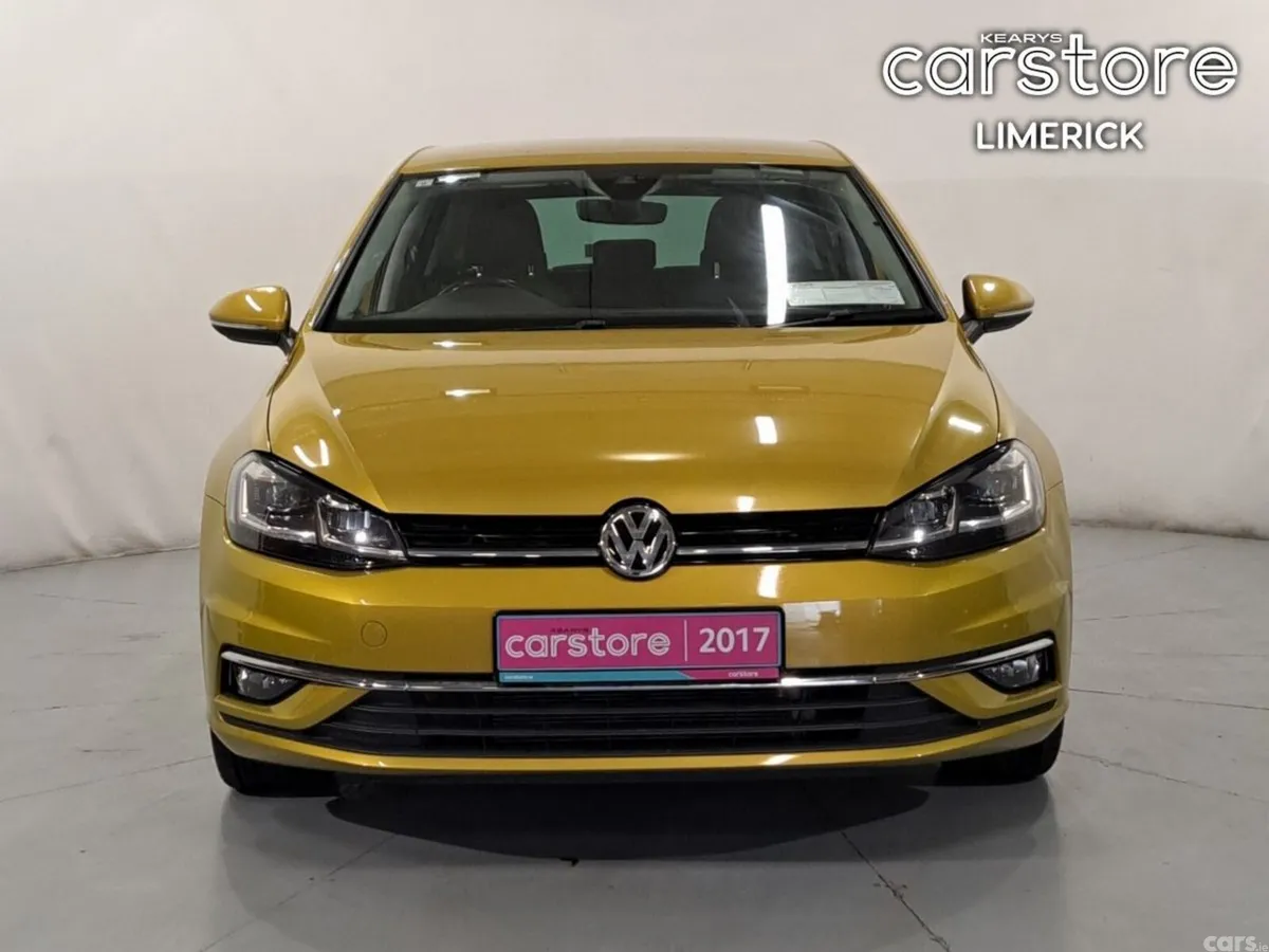 Volkswagen Golf Hatchback, Petrol, 2017, Gold