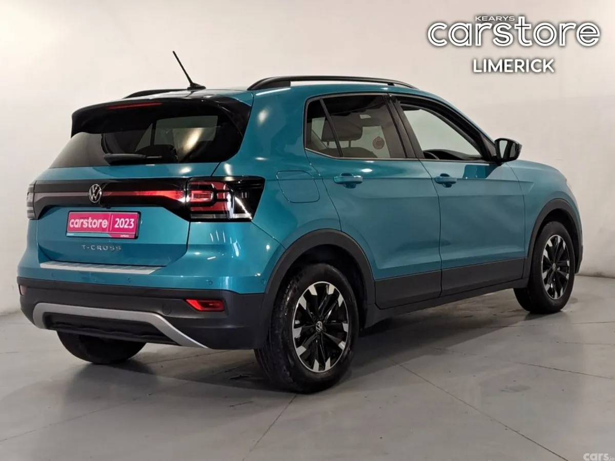 Volkswagen T-Cross Hatchback, Petrol, 2023, Blue