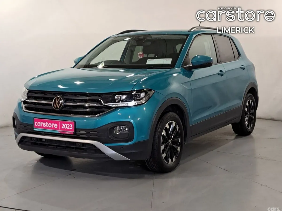 Volkswagen T-Cross Hatchback, Petrol, 2023, Blue