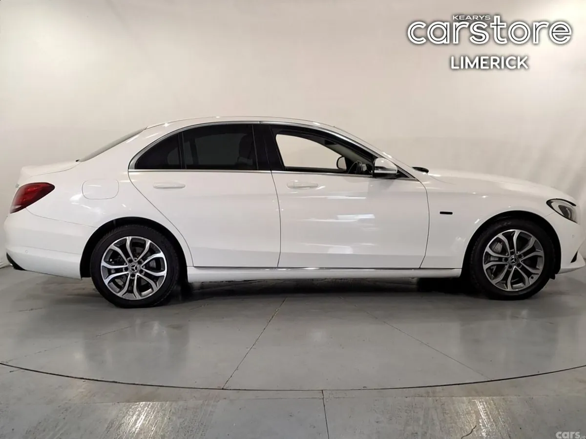 Mercedes-Benz C-Class Saloon, Petrol Plug-in Hybrid, 2018, White
