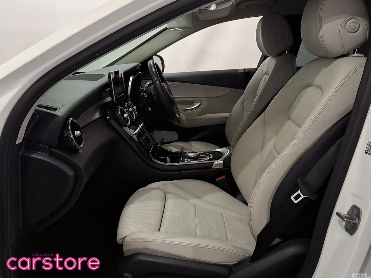 Mercedes-Benz C-Class Saloon, Petrol Plug-in Hybrid, 2018, White
