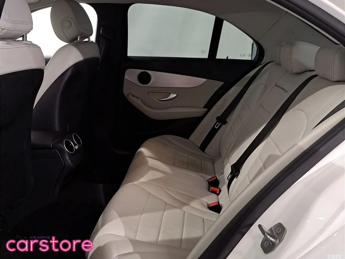 Mercedes-Benz C-Class Saloon, Petrol Plug-in Hybrid, 2018, White