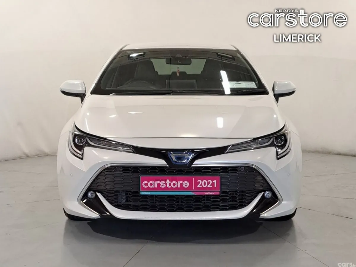 Toyota Corolla Hatchback, Petrol Hybrid, 2021, White