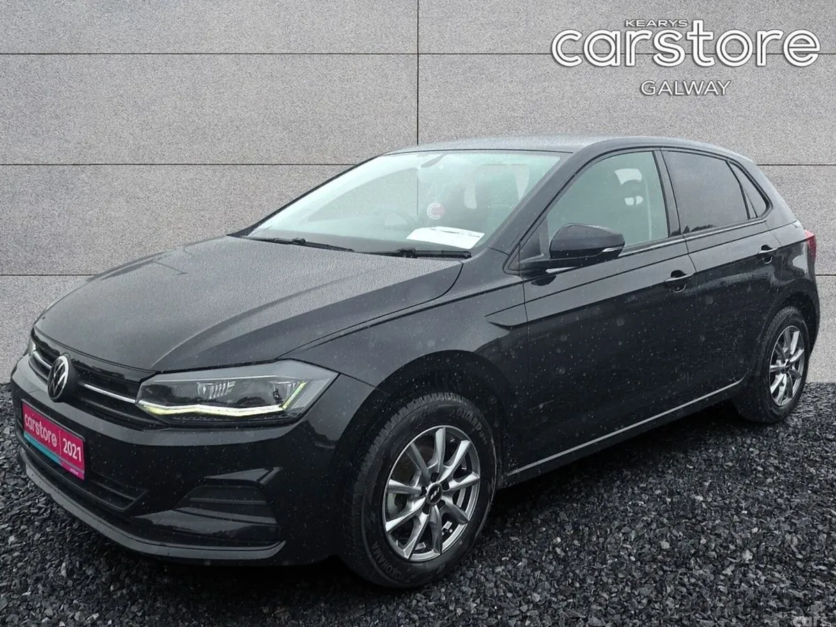 Volkswagen Polo Hatchback, Petrol, 2021, Black