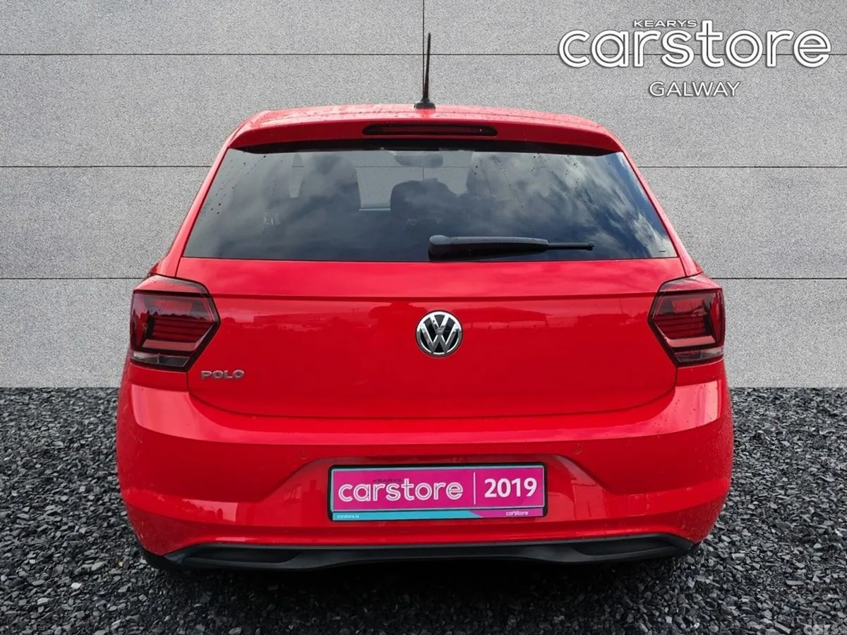 Volkswagen Polo Hatchback, Petrol, 2019, Red