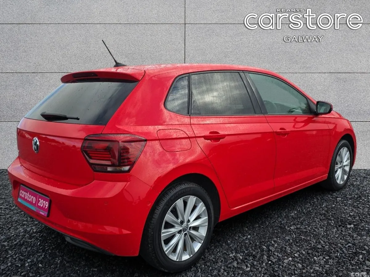 Volkswagen Polo Hatchback, Petrol, 2019, Red