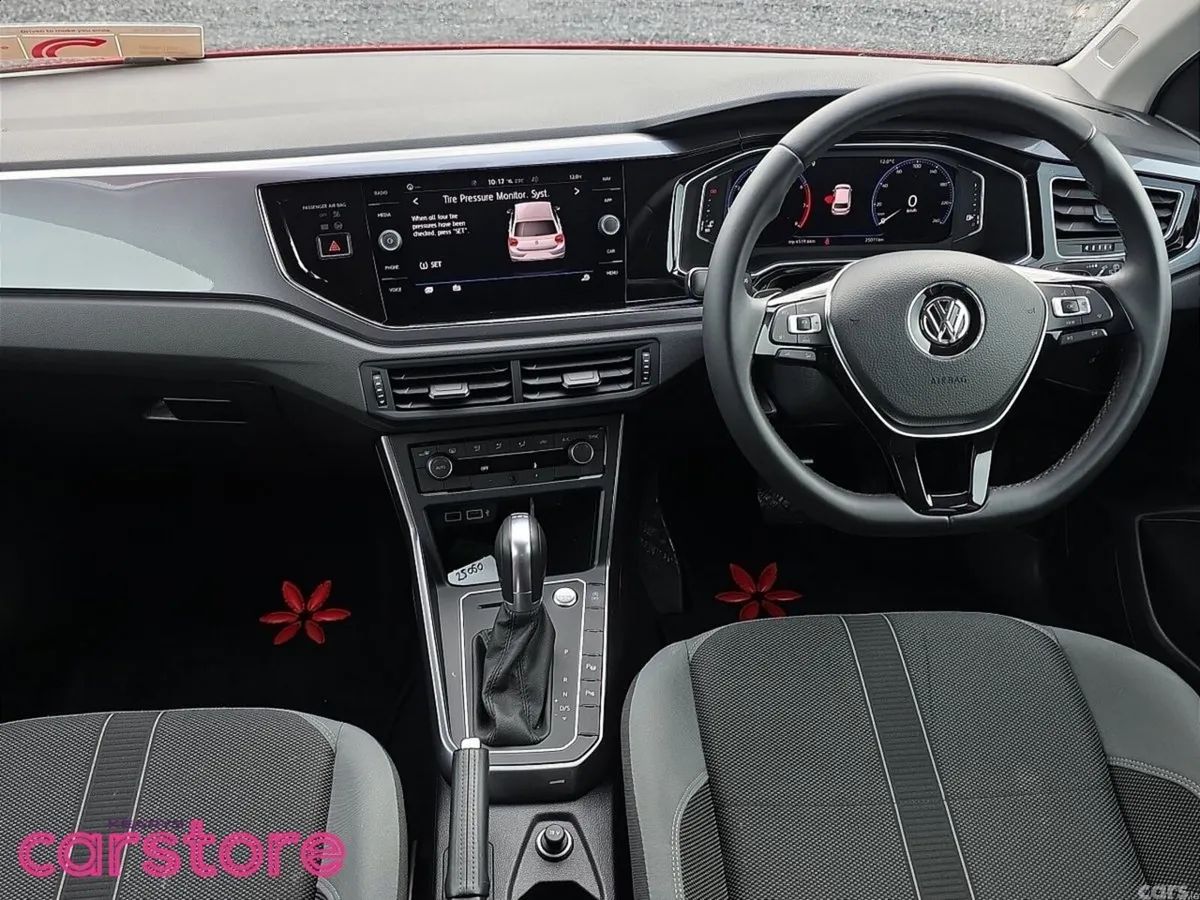 Volkswagen Polo Hatchback, Petrol, 2019, Red