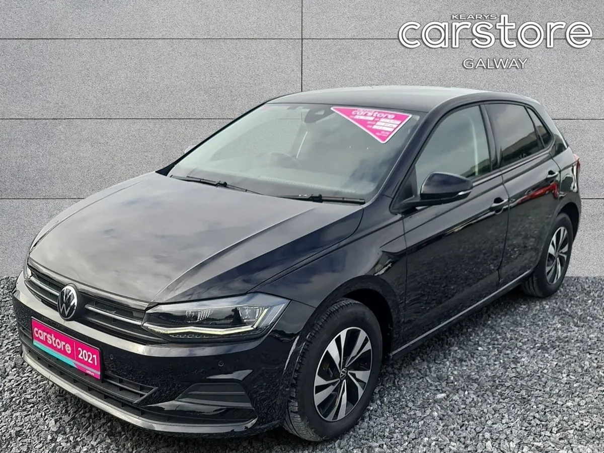 Volkswagen Polo Hatchback, Petrol, 2021, Black