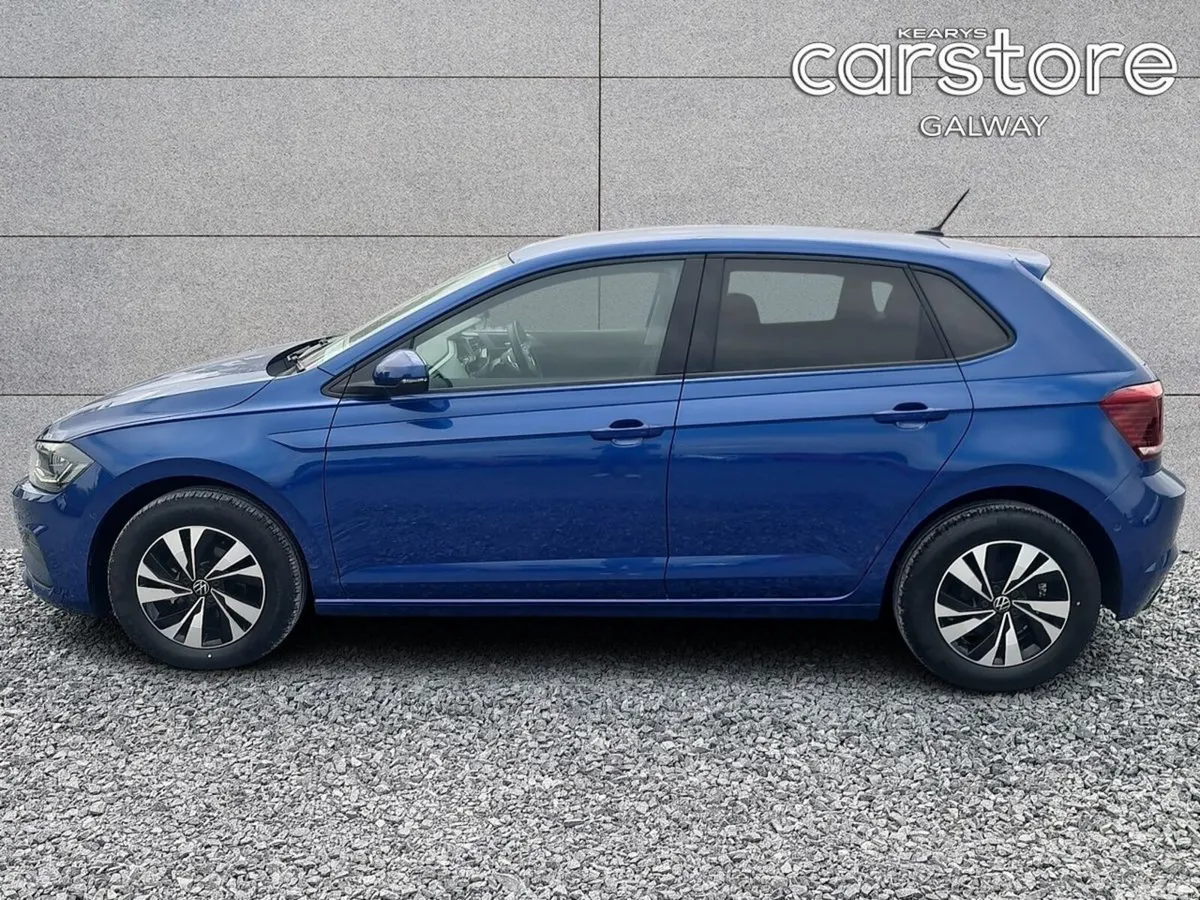 Volkswagen Polo Hatchback, Petrol, 2021, Blue