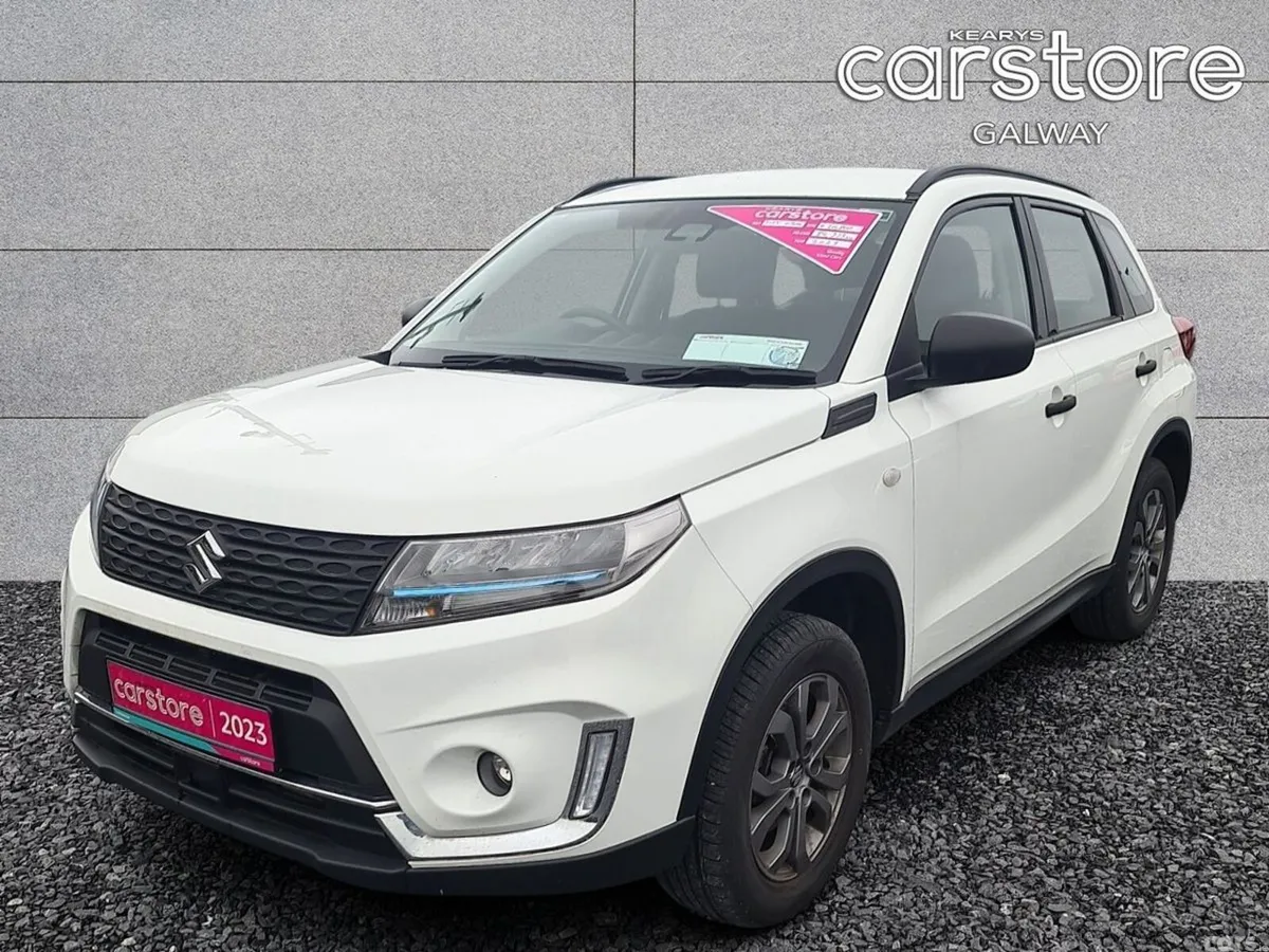 Suzuki Vitara SUV, Petrol Hybrid, 2023, White