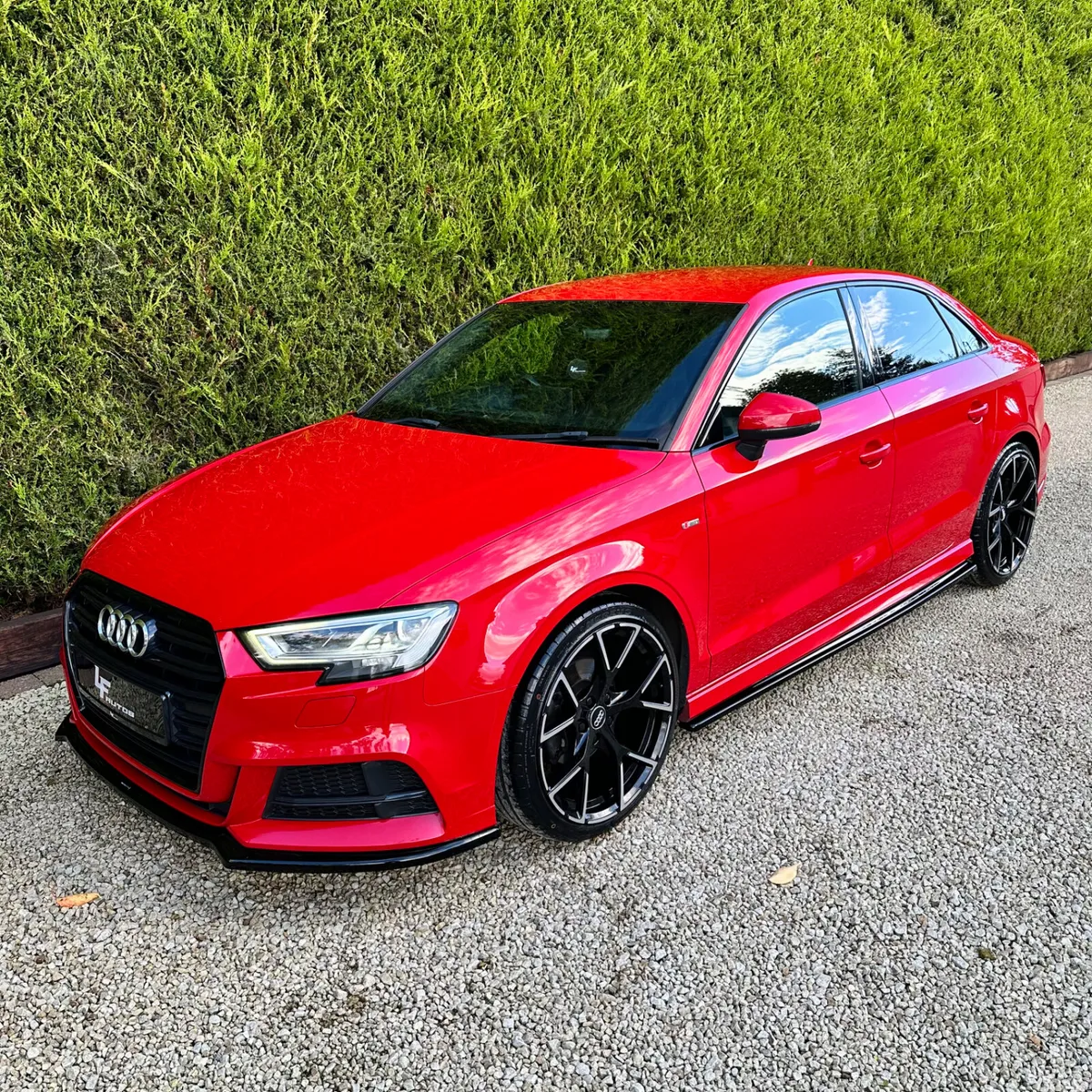 Audi A3 Saloon, Petrol, 2017, Red