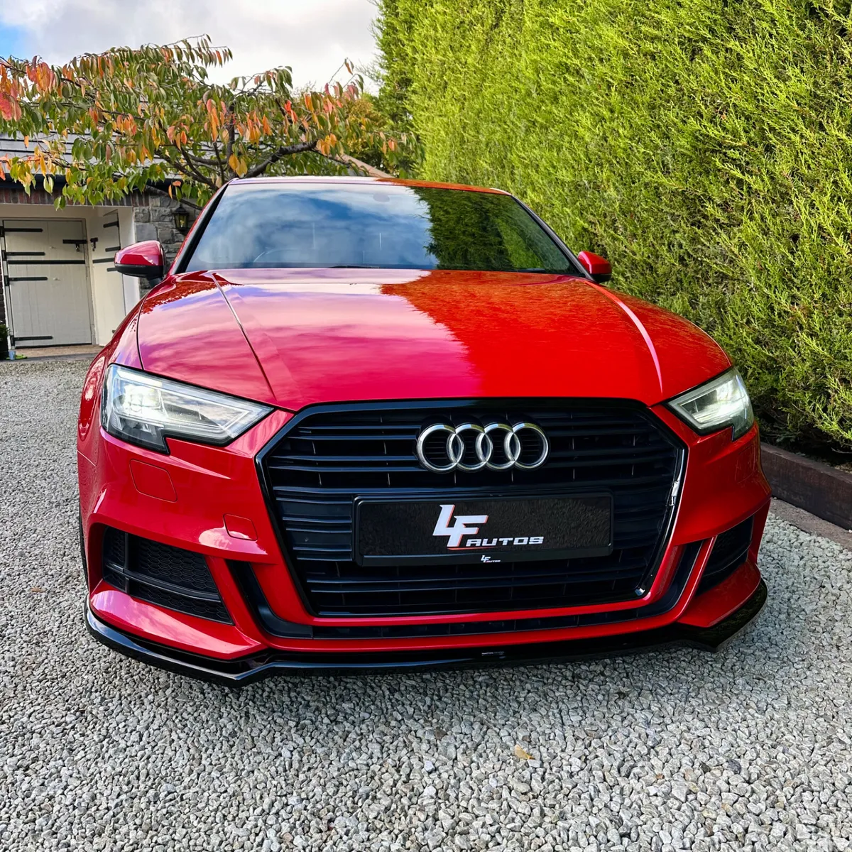 Audi A3 Saloon, Petrol, 2017, Red