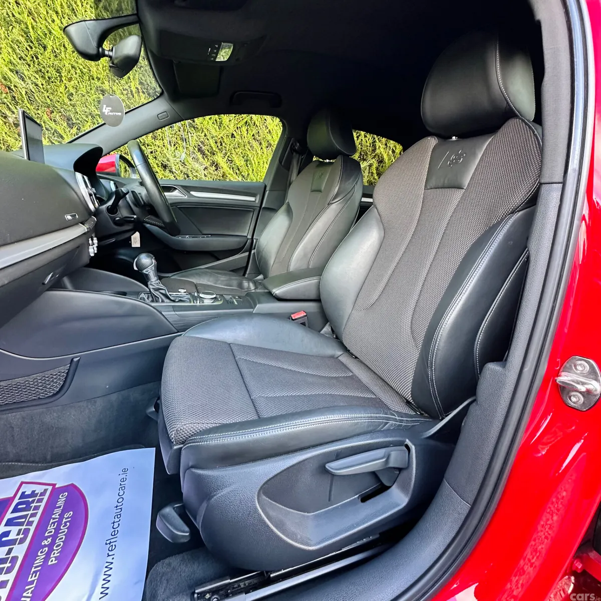 Audi A3 Saloon, Petrol, 2017, Red