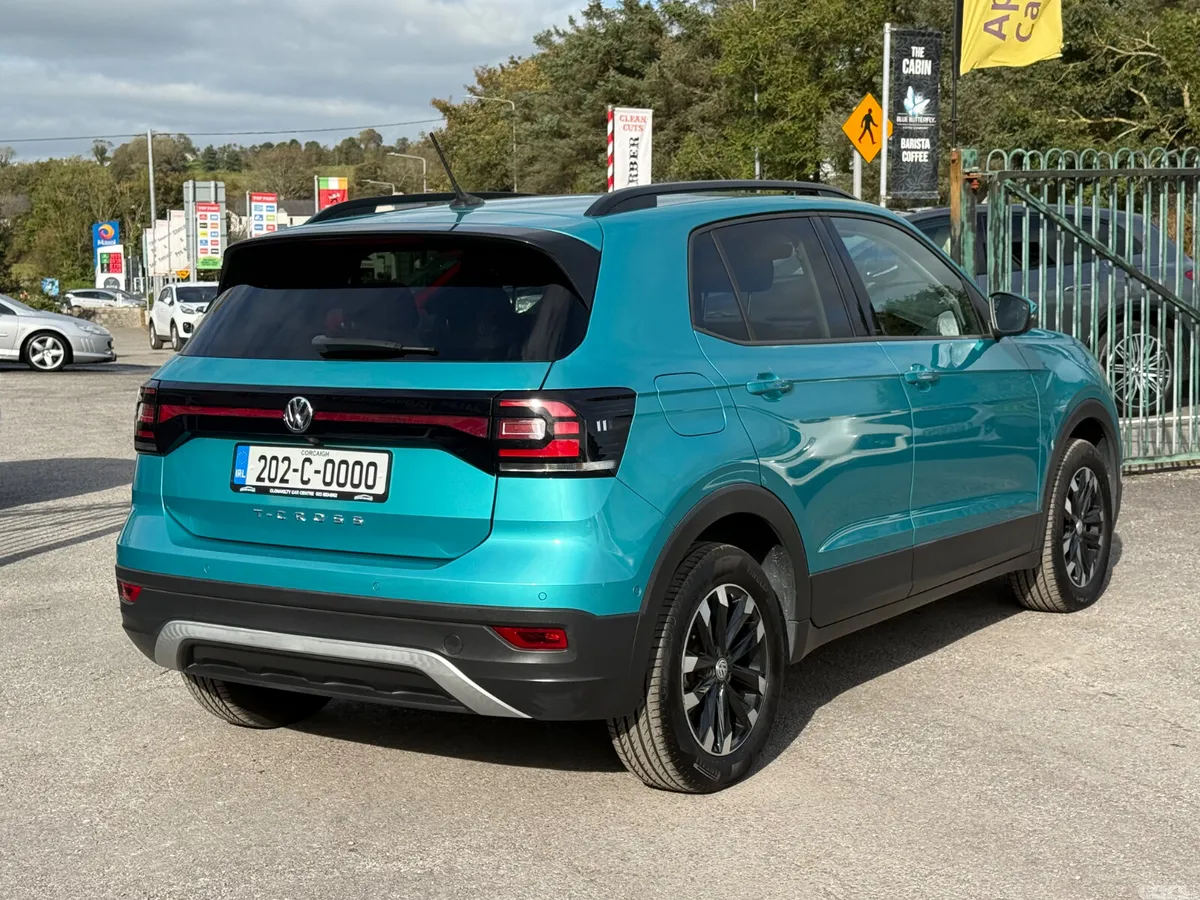 Volkswagen T-Cross Hatchback, Petrol, 2020, Green