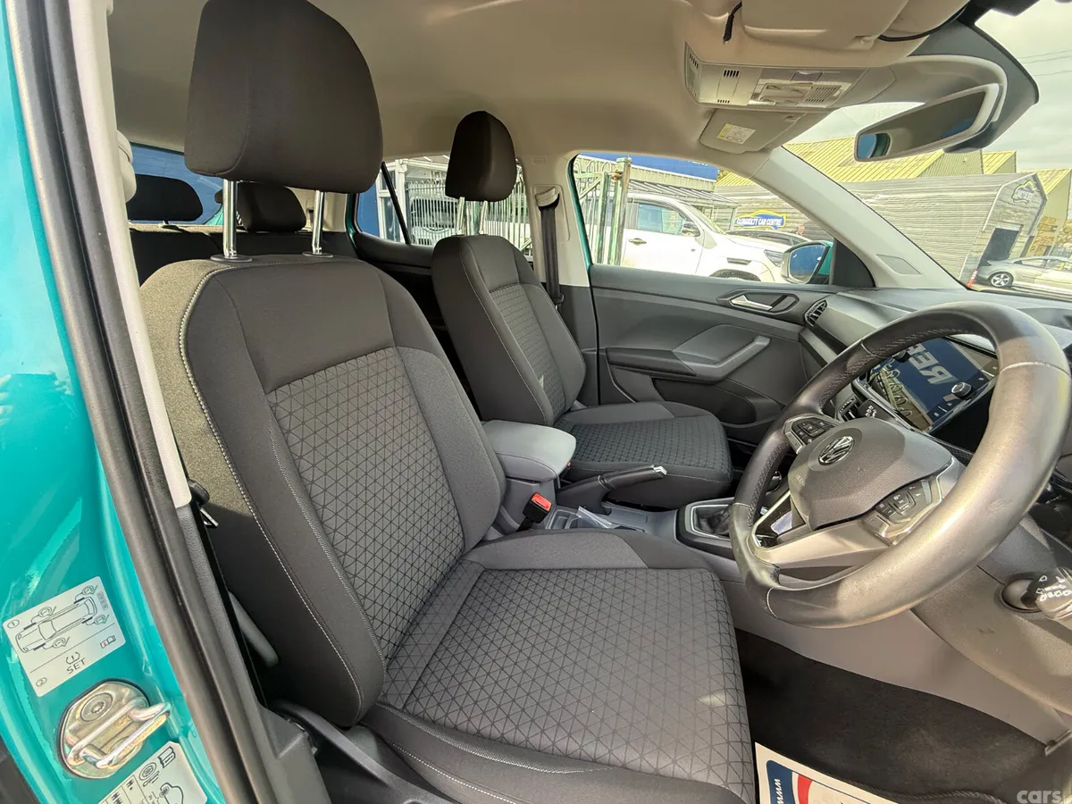 Volkswagen T-Cross Hatchback, Petrol, 2020, Green