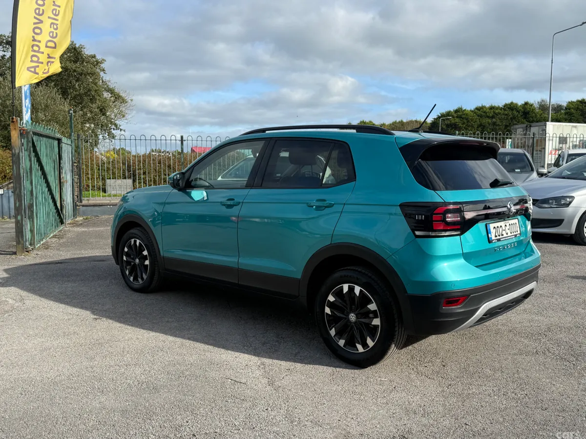Volkswagen T-Cross Hatchback, Petrol, 2020, Green
