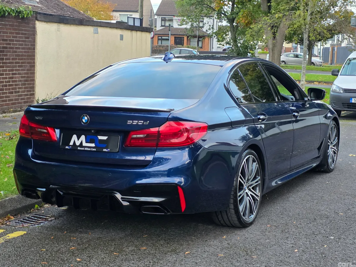 BMW 5-Series Saloon, Diesel, 2018, Blue
