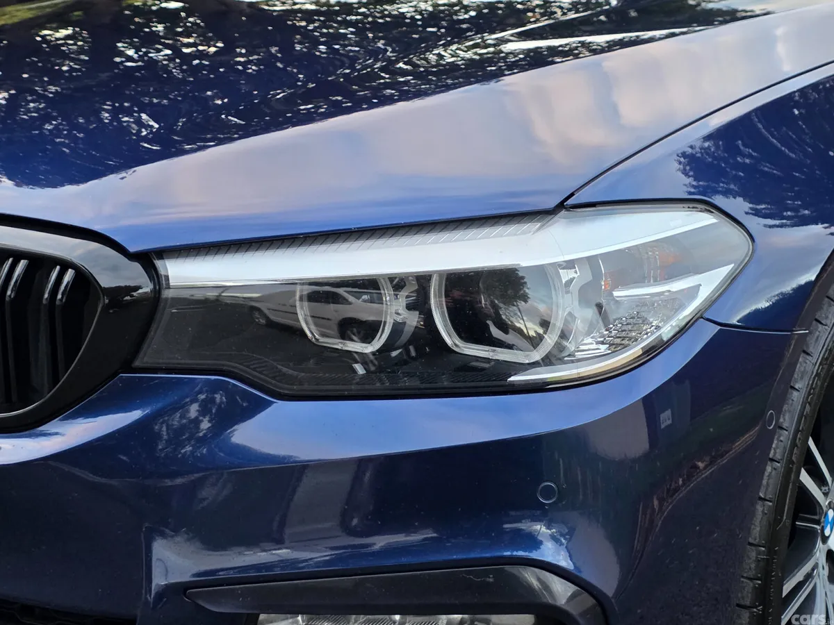 BMW 5-Series Saloon, Diesel, 2018, Blue