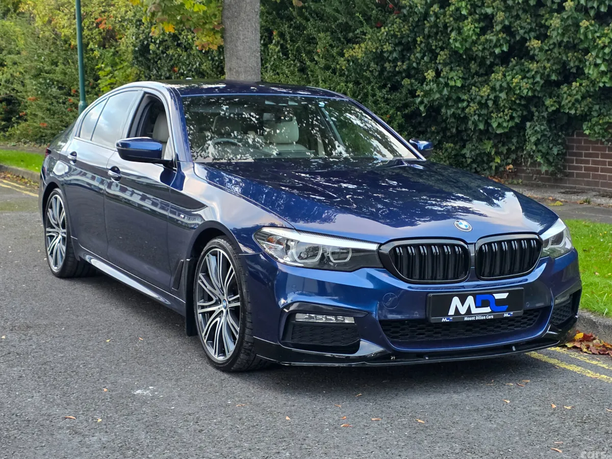 BMW 5-Series Saloon, Diesel, 2018, Blue