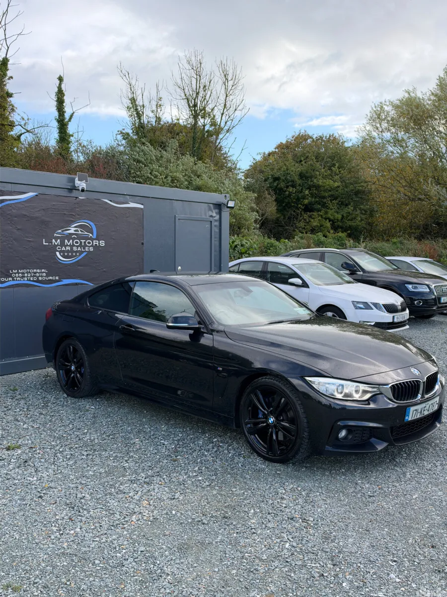 BMW 4-Series Coupe, Diesel, 2017, Black
