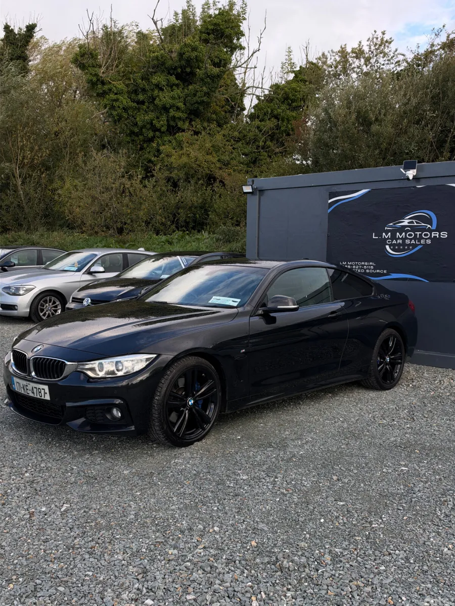 BMW 4-Series Coupe, Diesel, 2017, Black