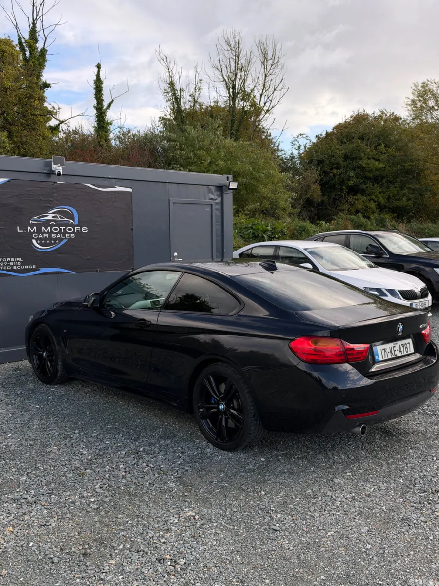 BMW 4-Series Coupe, Diesel, 2017, Black
