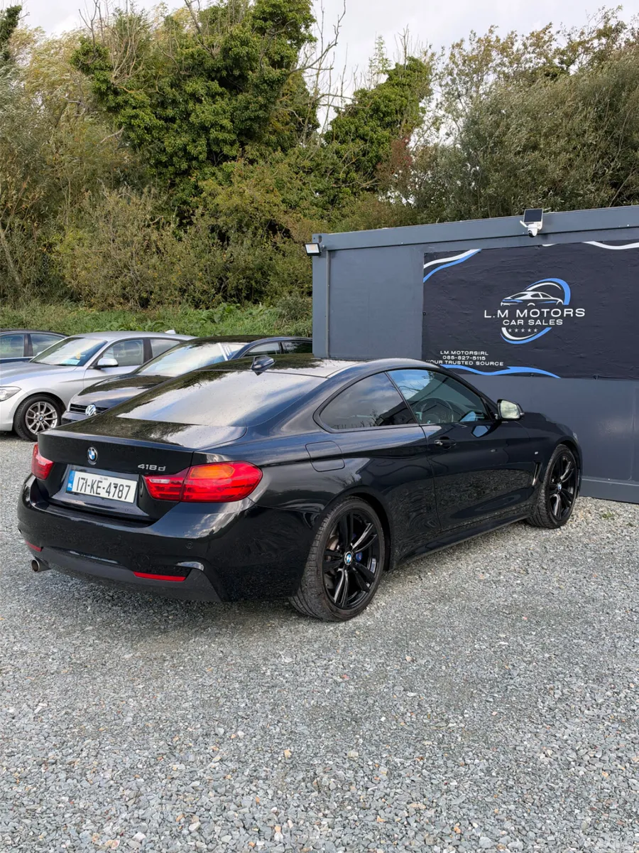 BMW 4-Series Coupe, Diesel, 2017, Black