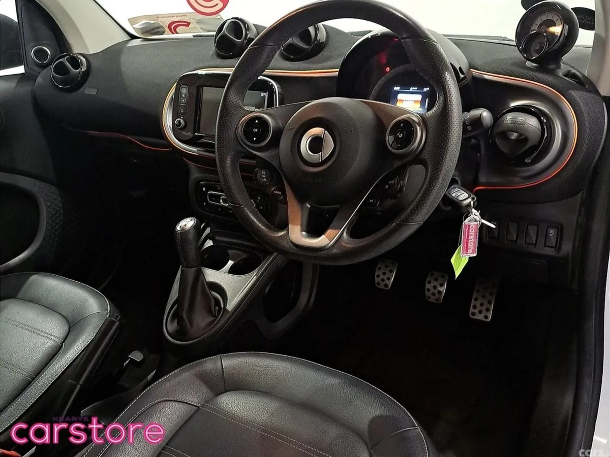 Smart Fortwo Coupe, Petrol, 2017, White