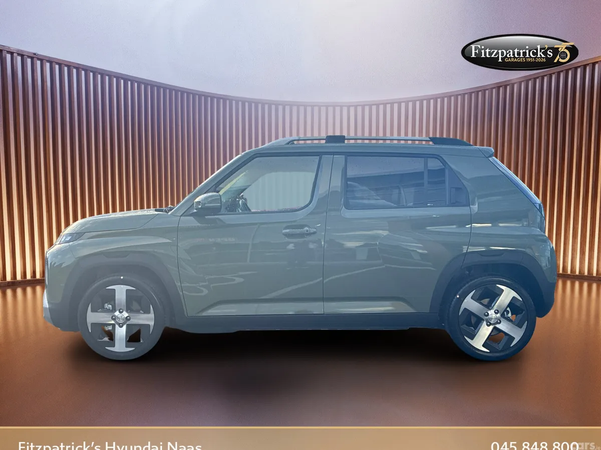 Hyundai INSTER SUV, Electric, 2027, Green