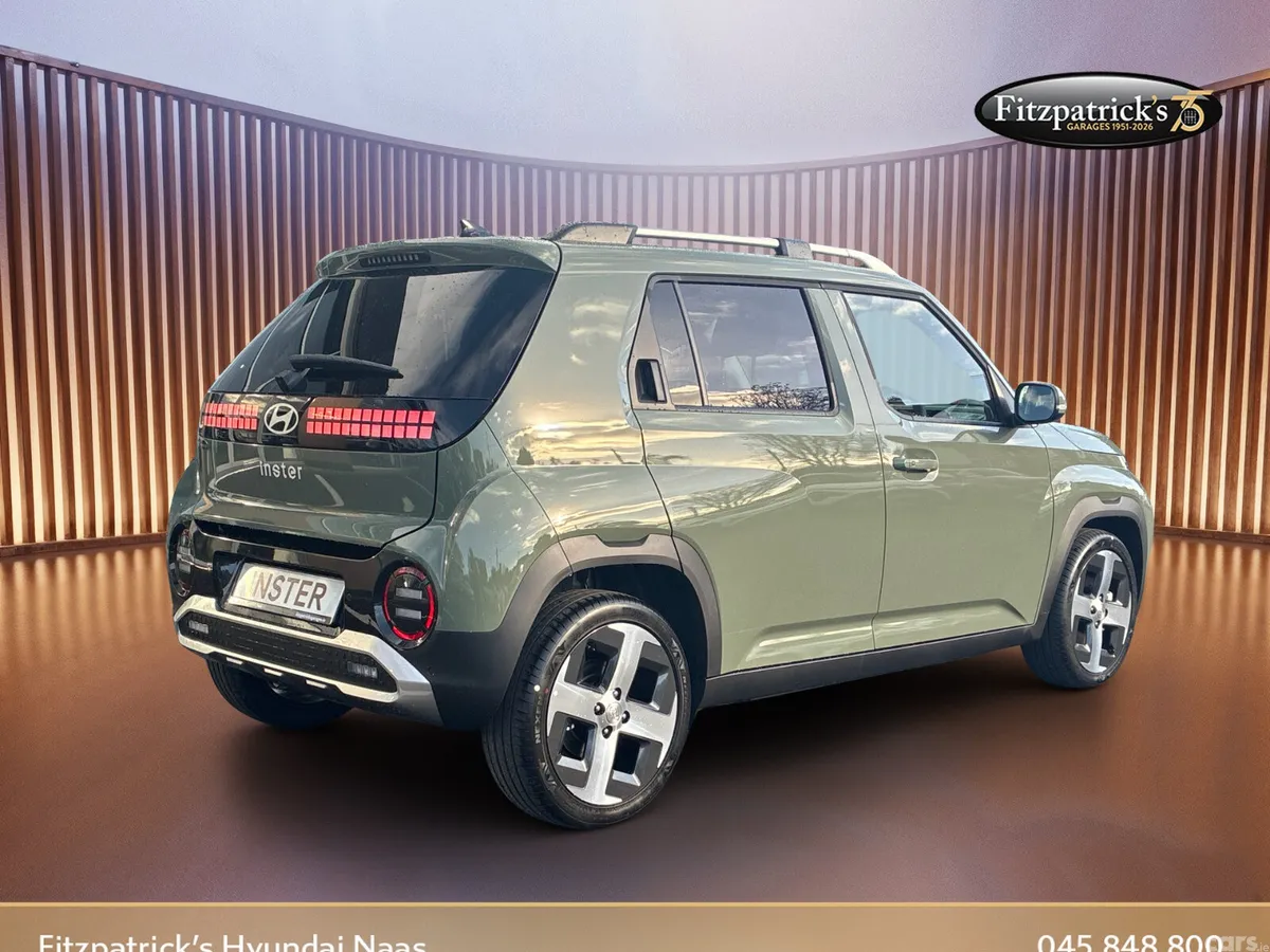 Hyundai INSTER SUV, Electric, 2027, Green