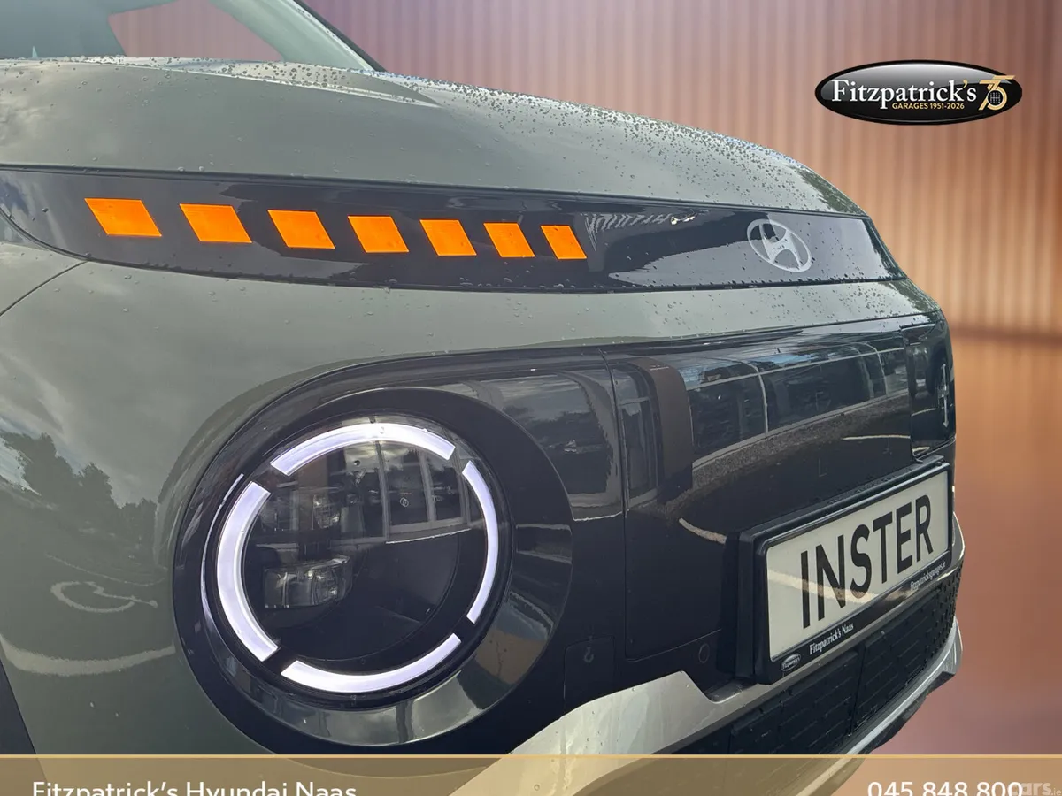 Hyundai INSTER SUV, Electric, 2027, Green