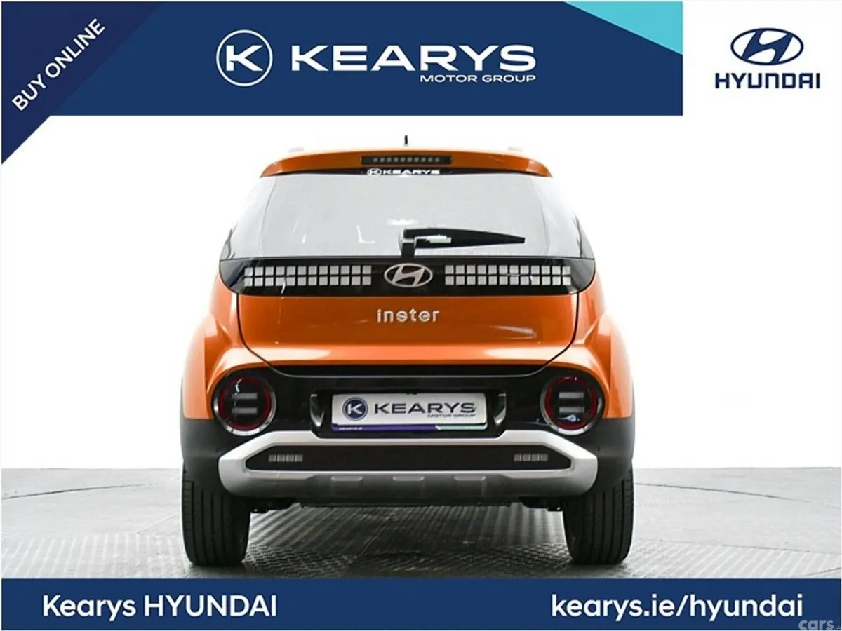 Hyundai INSTER SUV, Electric, 2027, Orange