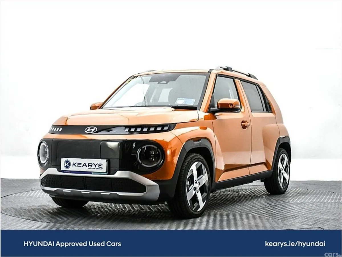 Hyundai INSTER SUV, Electric, 2027, Orange