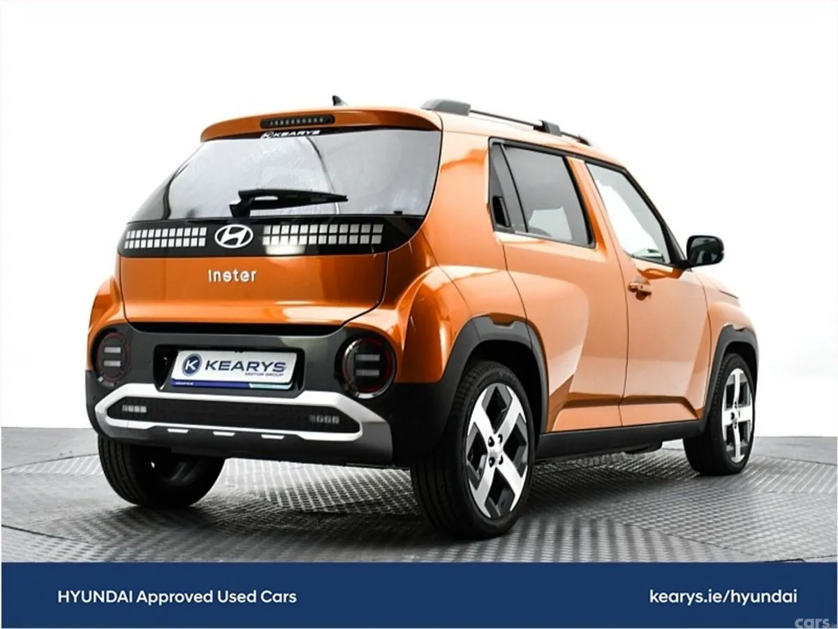 Hyundai INSTER SUV, Electric, 2027, Orange