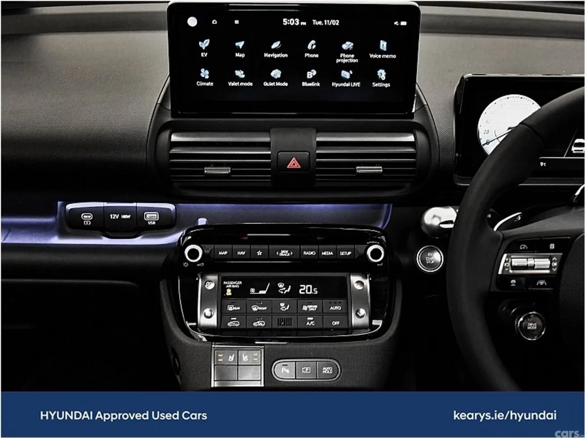 Hyundai INSTER SUV, Electric, 2027, Orange