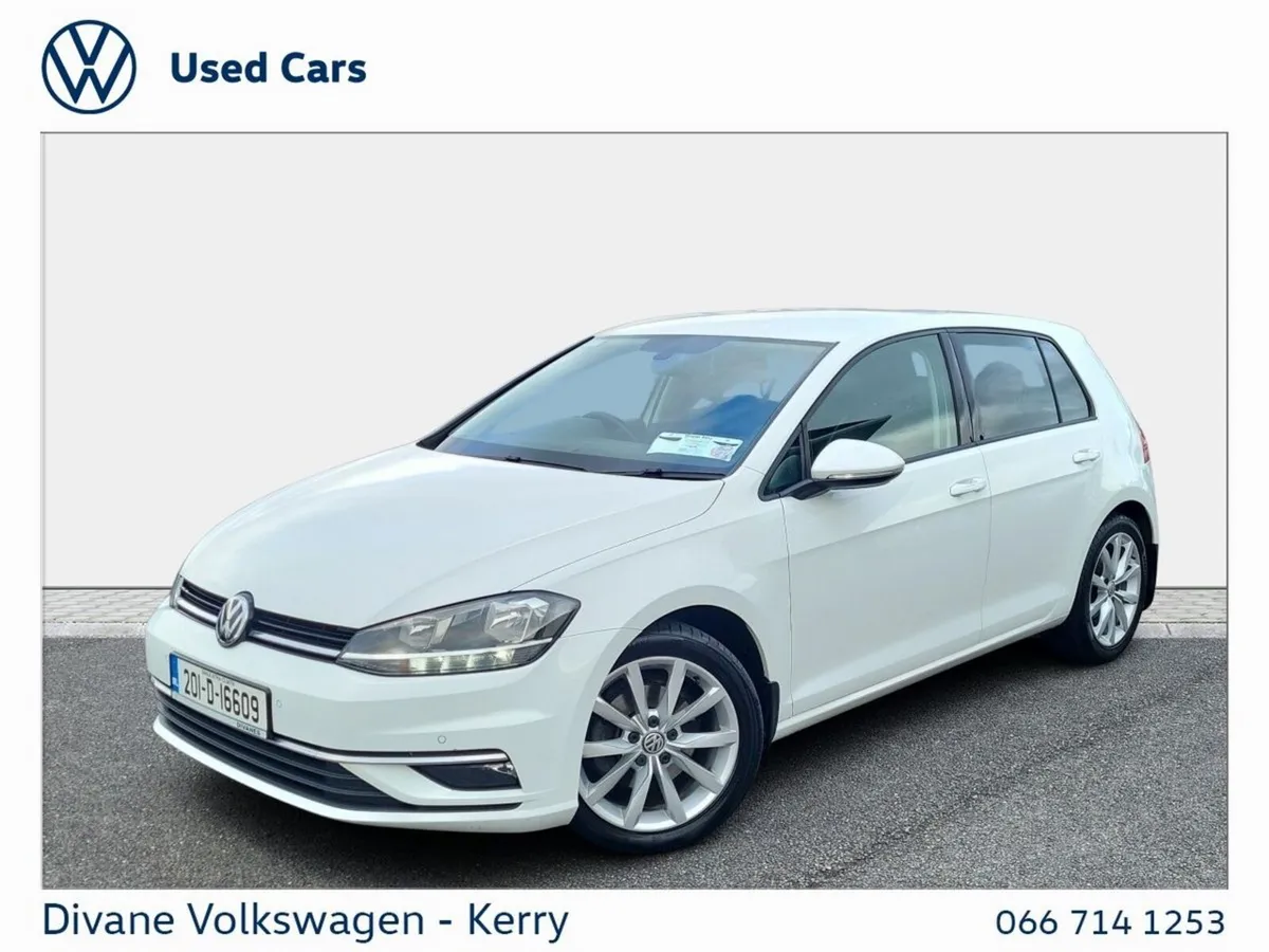 Volkswagen Golf Hatchback, Diesel, 2020, White