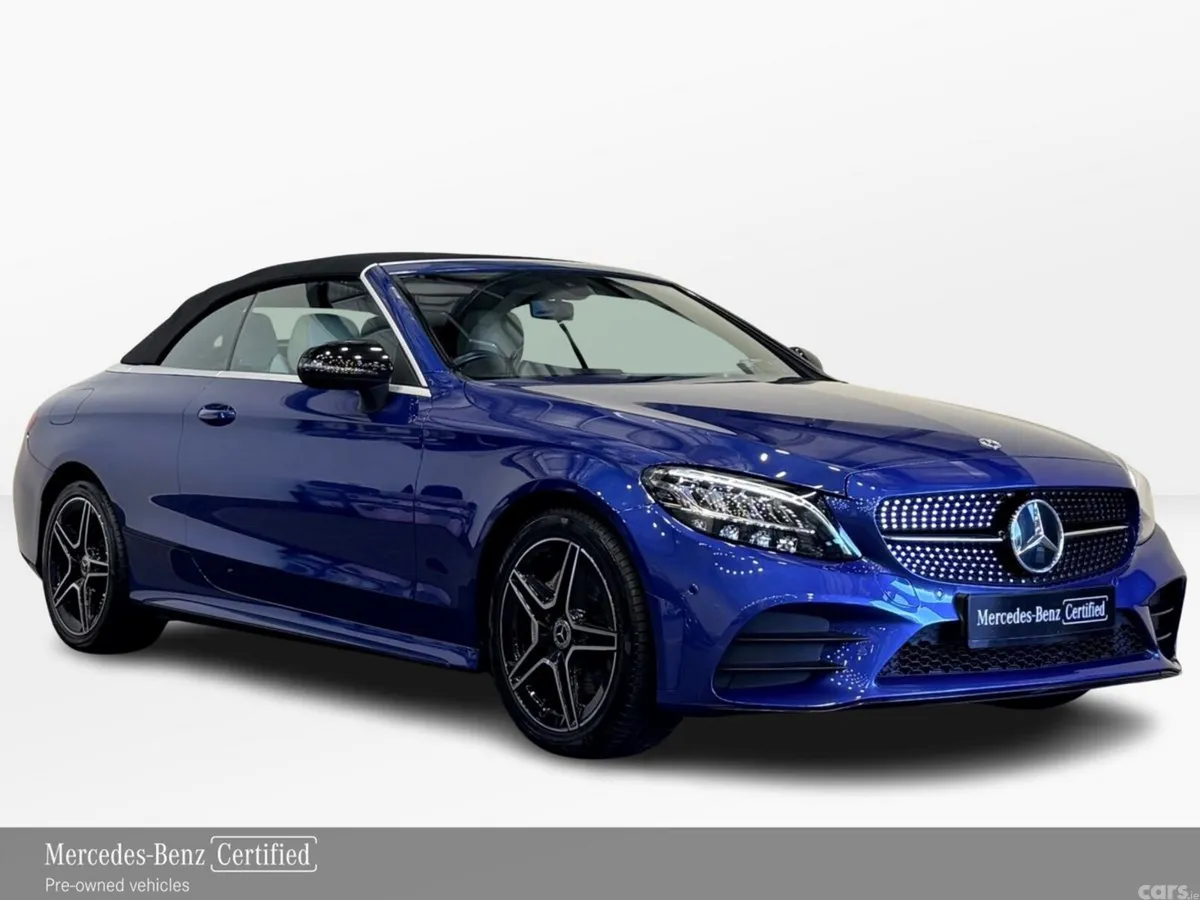 Mercedes-Benz C-Class Convertible, Petrol Hybrid, 2022, Blue