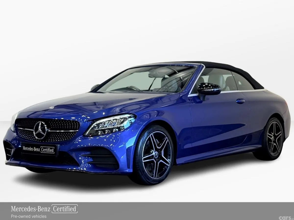 Mercedes-Benz C-Class Convertible, Petrol Hybrid, 2022, Blue
