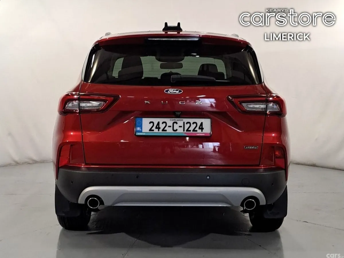 Ford Kuga SUV, Petrol Plug-in Hybrid, 2024, Red