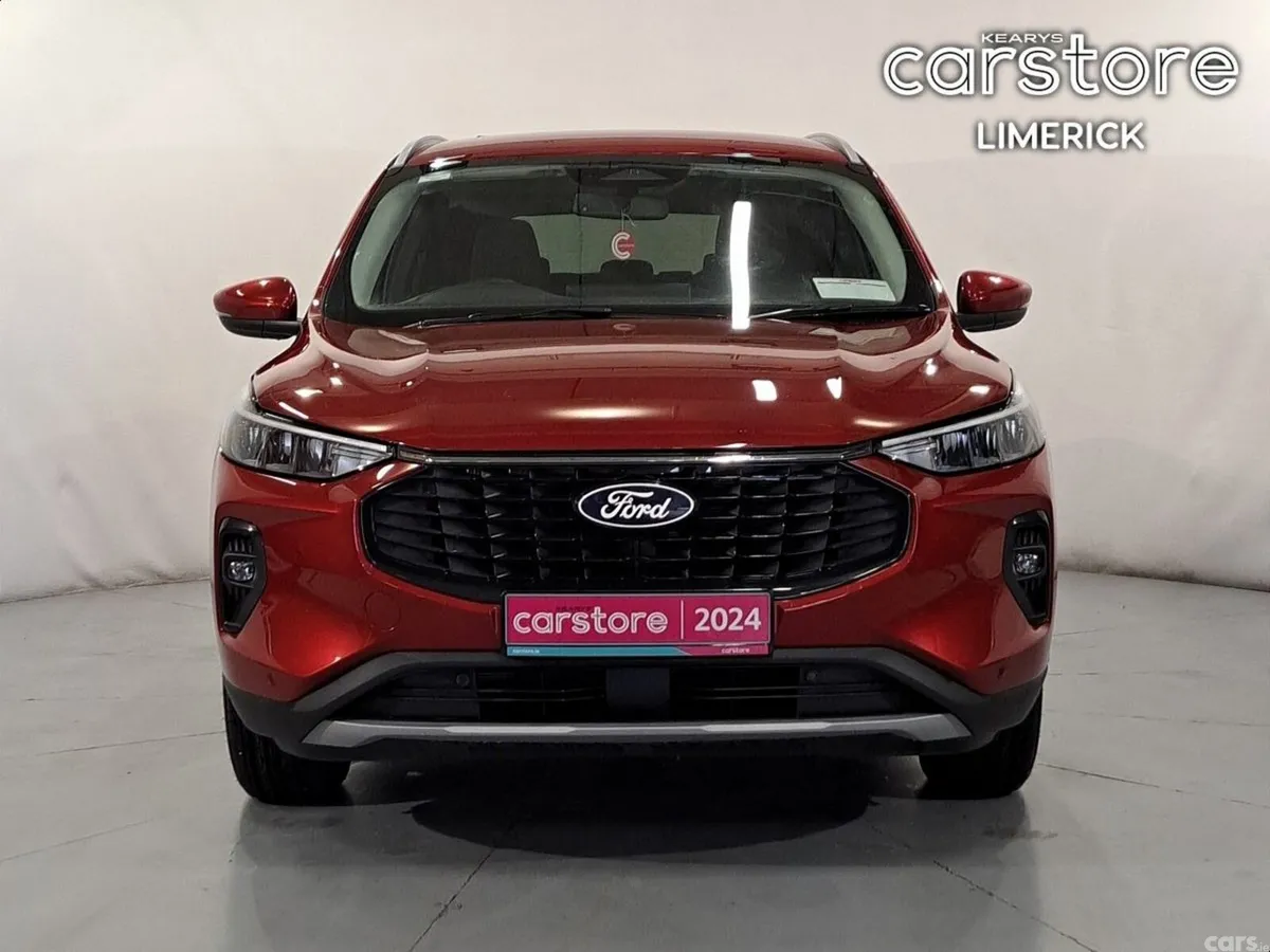 Ford Kuga SUV, Petrol Plug-in Hybrid, 2024, Red
