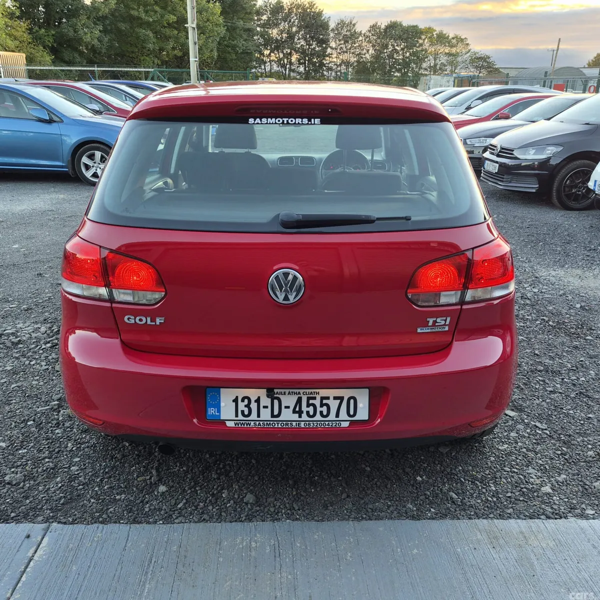 Volkswagen Golf Hatchback, Petrol, 2013, Red