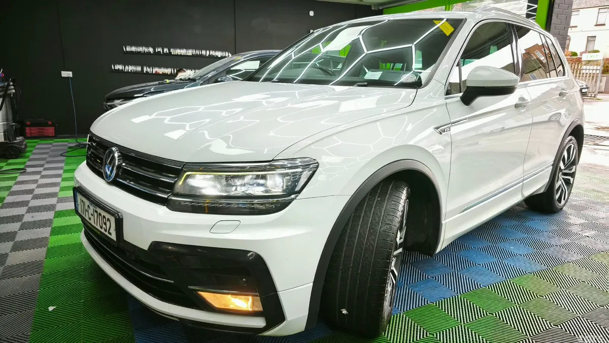 Volkswagen Tiguan SUV, Diesel, 2017, White