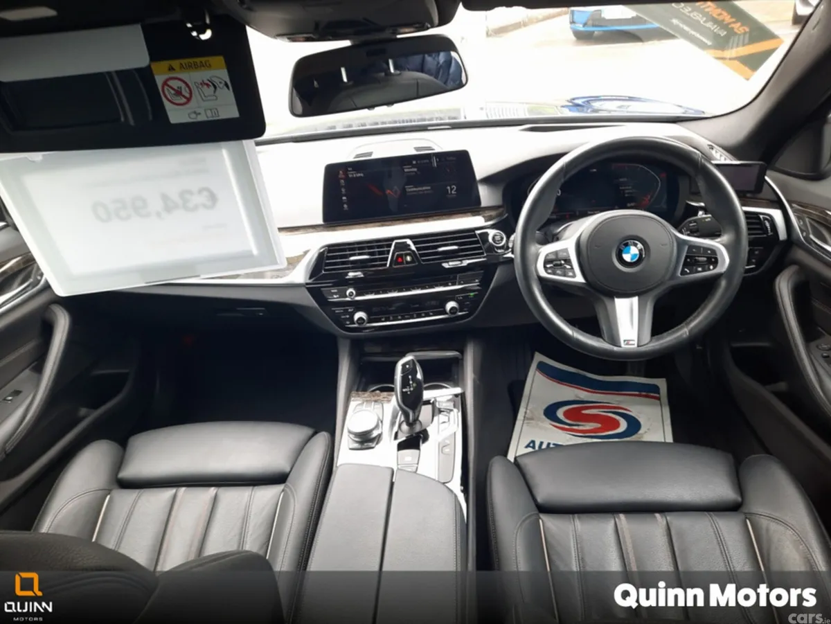 BMW 5-Series Saloon, Diesel, 2020, Blue