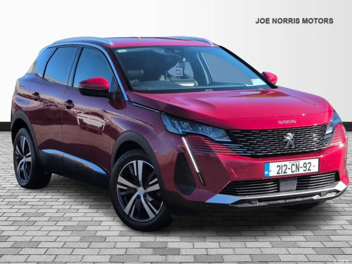 Peugeot 3008 MPV, Diesel, 2021, Red