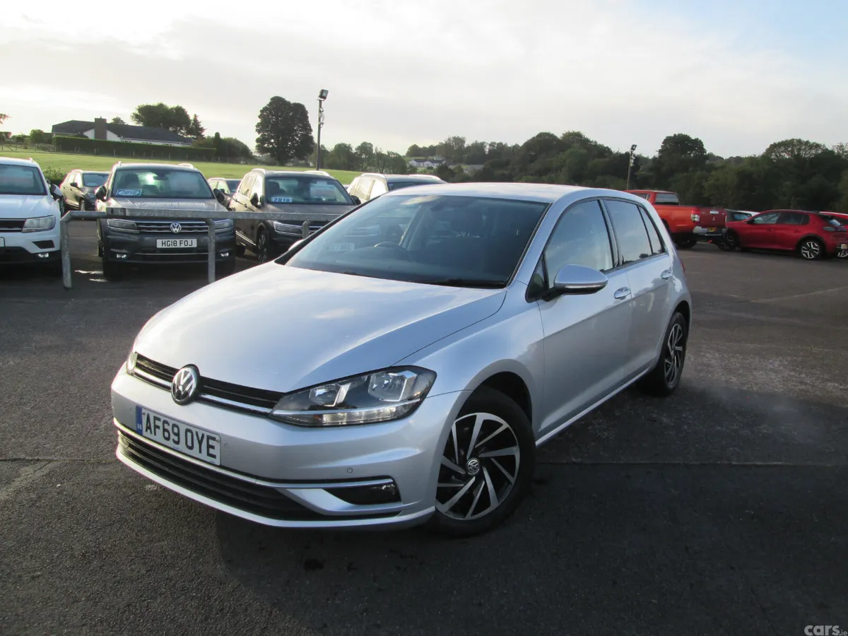 Volkswagen Golf Hatchback, Diesel, 2019, Silver