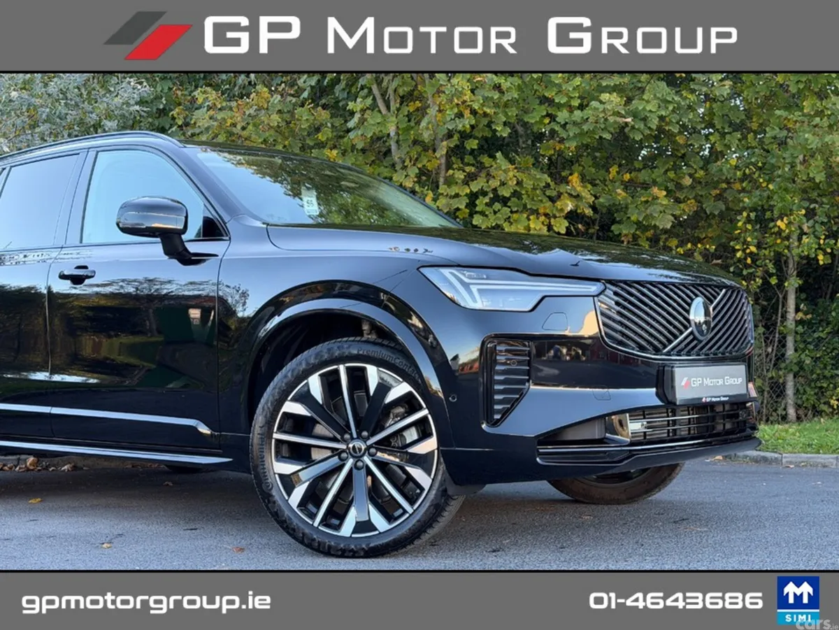 Volvo XC90 Estate, Petrol Plug-in Hybrid, 2025, Black