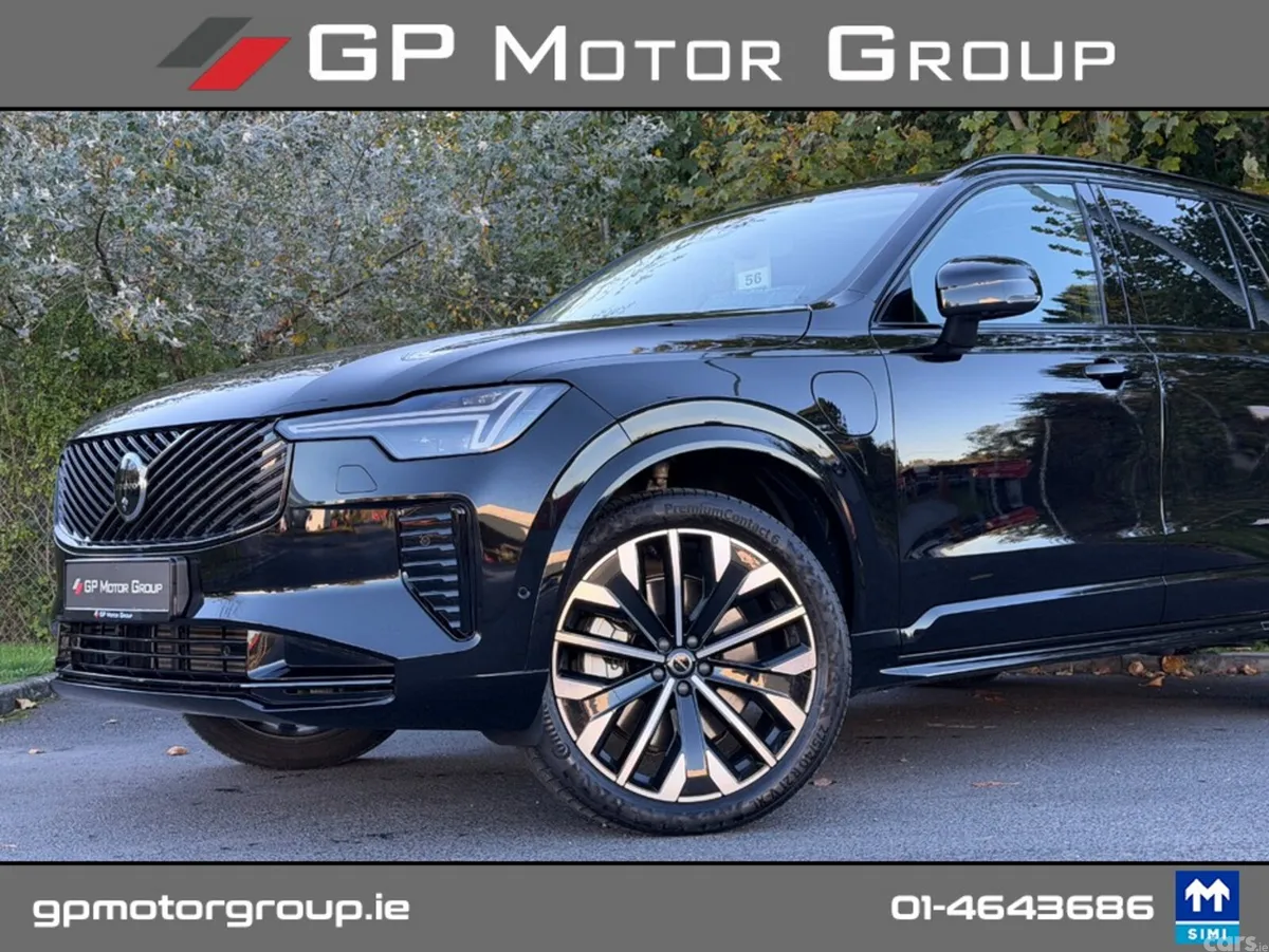 Volvo XC90 Estate, Petrol Plug-in Hybrid, 2025, Black