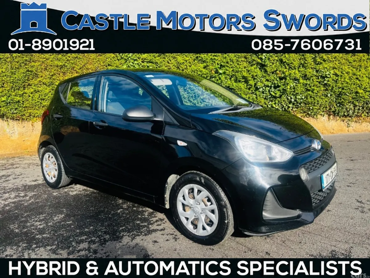 Hyundai i10 Hatchback, Petrol, 2017, Black