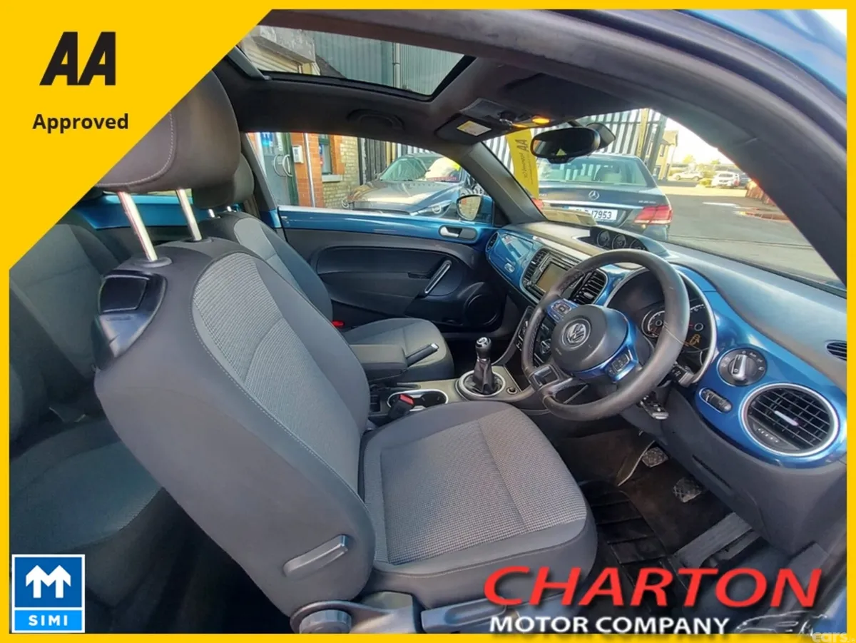 Volkswagen Beetle Hatchback, Diesel, 2016, Blue