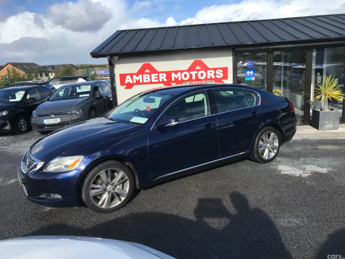 Lexus GS Saloon, Petrol Hybrid, 2012, Blue